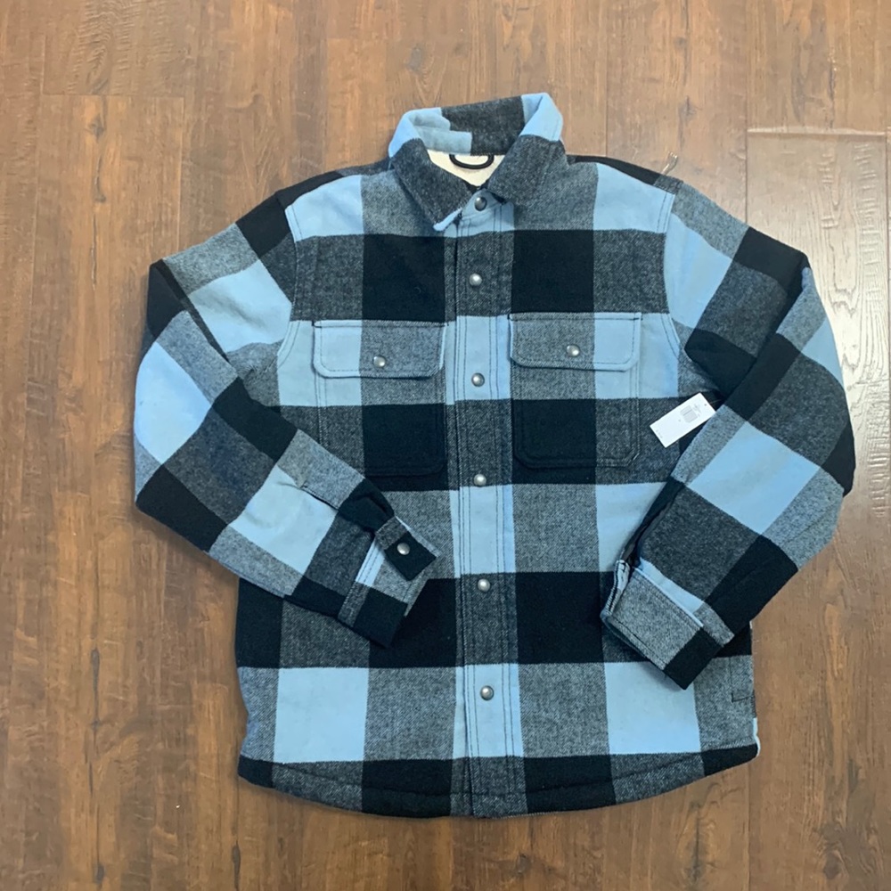 NWT, OLD NAVY Sherpa lined fleece shaket